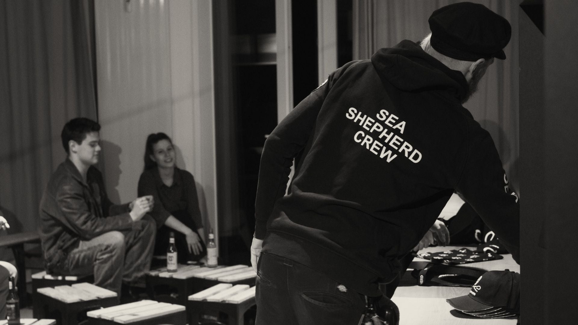 Movie night at HEIMPLANET Store