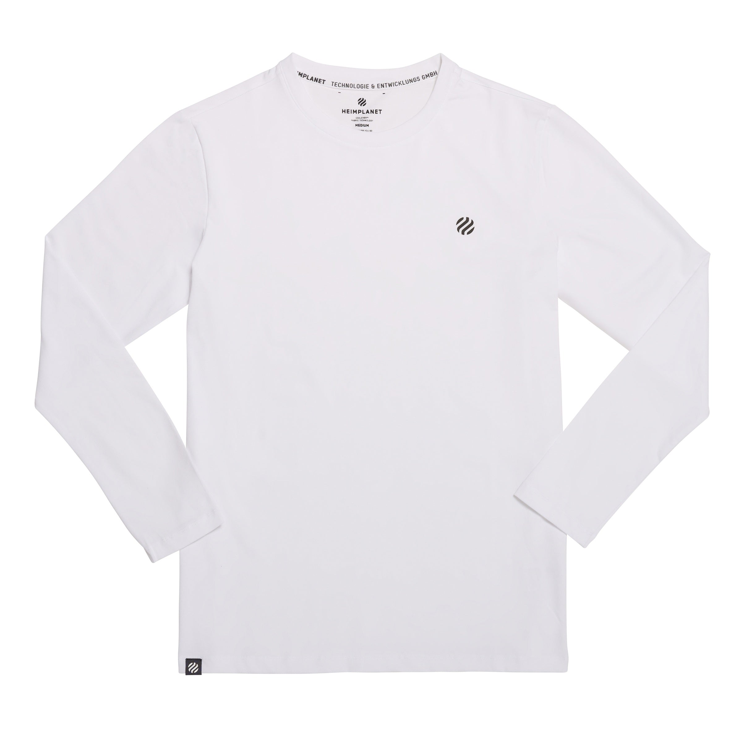 COOLEVER™ longsleeve reflective logo ball, white