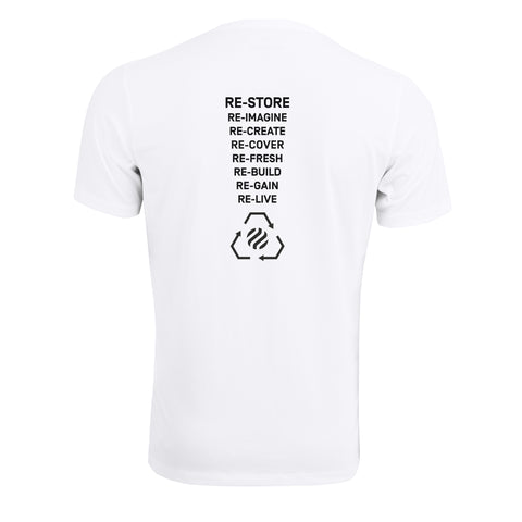 COOLEVER T-Shirt, RE-Store, weiss