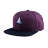 Snapback Triangle, violett