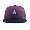 Snapback Triangle, violett