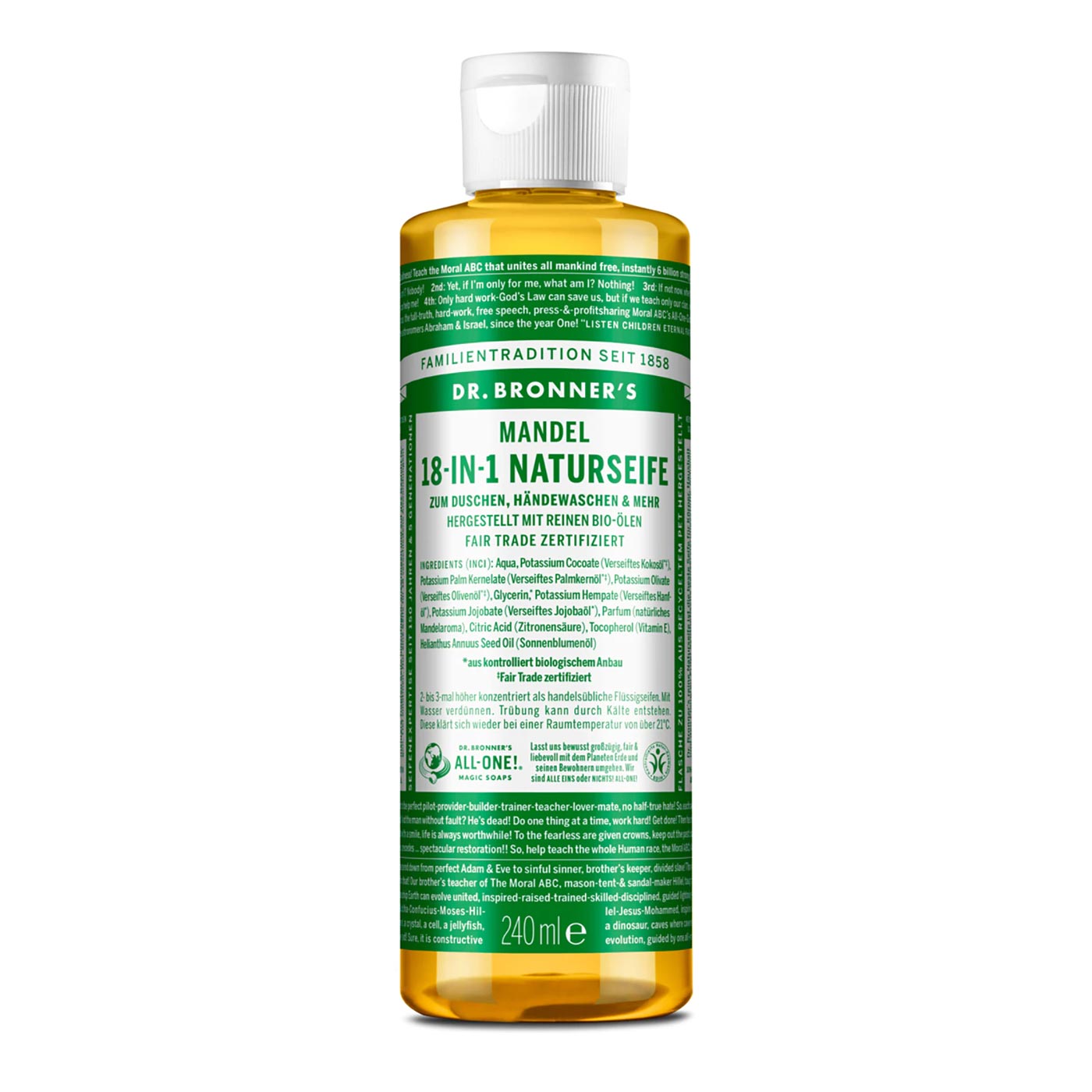 Dr. Bronner's 18-IN-1 Natural Soap (240ml)