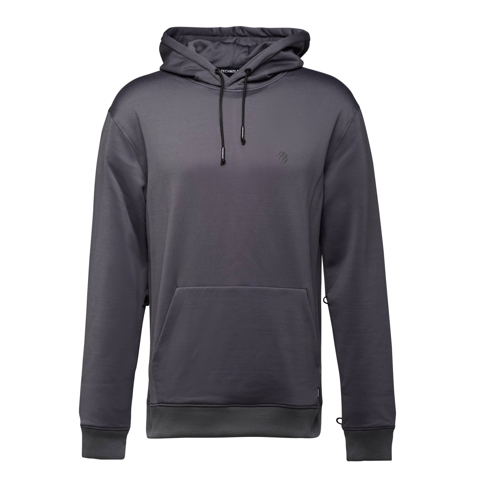 Merino-Mix Hoodie, anthracite