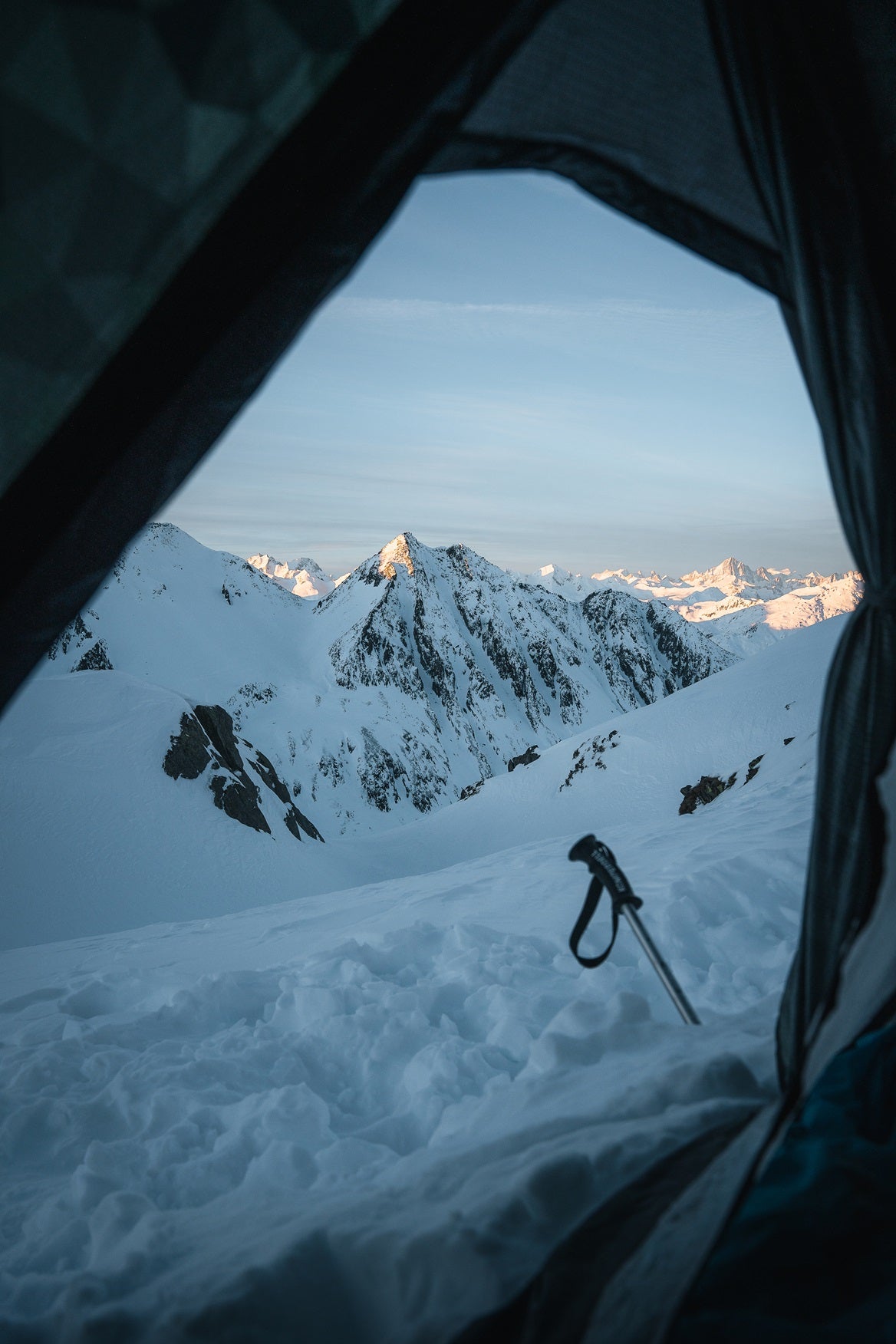 Winter camp in the Swiss Alps