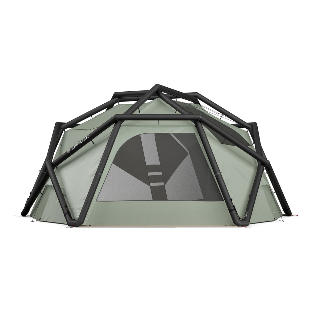 großes zelt kleines packmaß CLOUDBREAK; 4-Season, Black/Sage