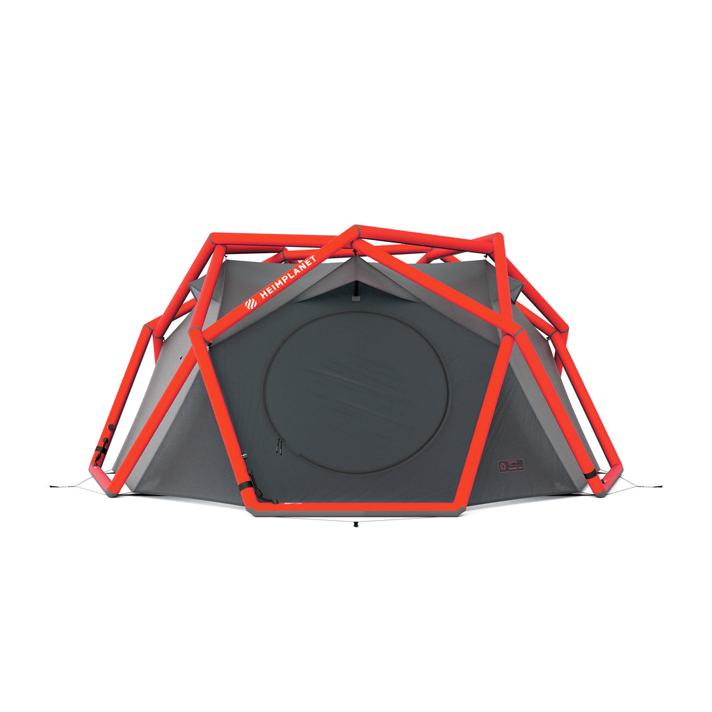 THE CAVE XL; 4-Season, Neon Red/Castlerock