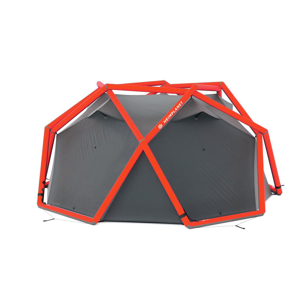 THE CAVE XL; 4-Season, Neon Red/Castlerock