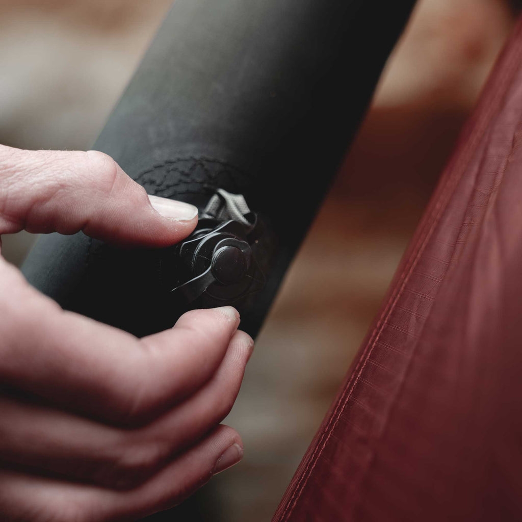 One Pump System/ Schneller Aufbau über nur eines der Ventile (siehe Aufbauvideo).