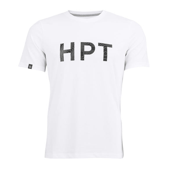 COOLEVER T-Shirt, HPT-Logo, weiss