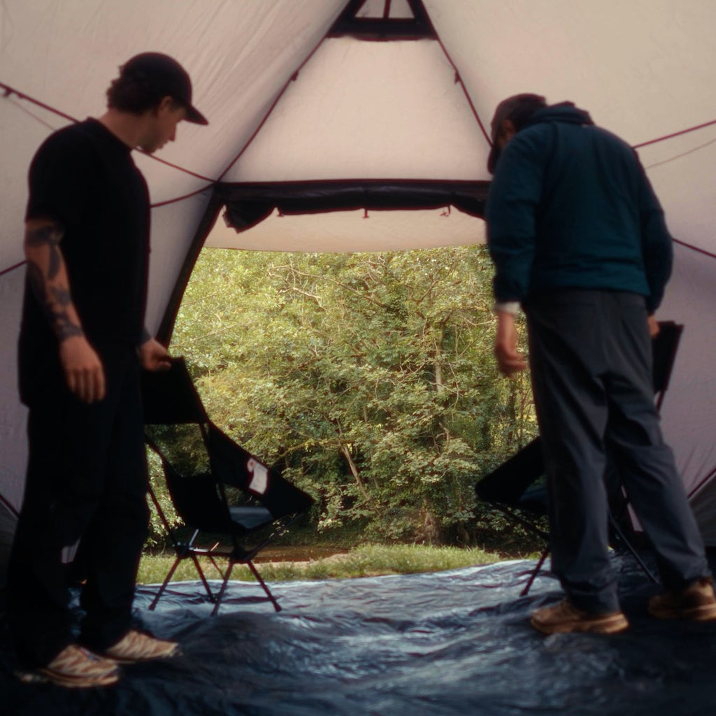 familienzelt sturmfest CLOUDBREAK Shelter; Black/Asphalt