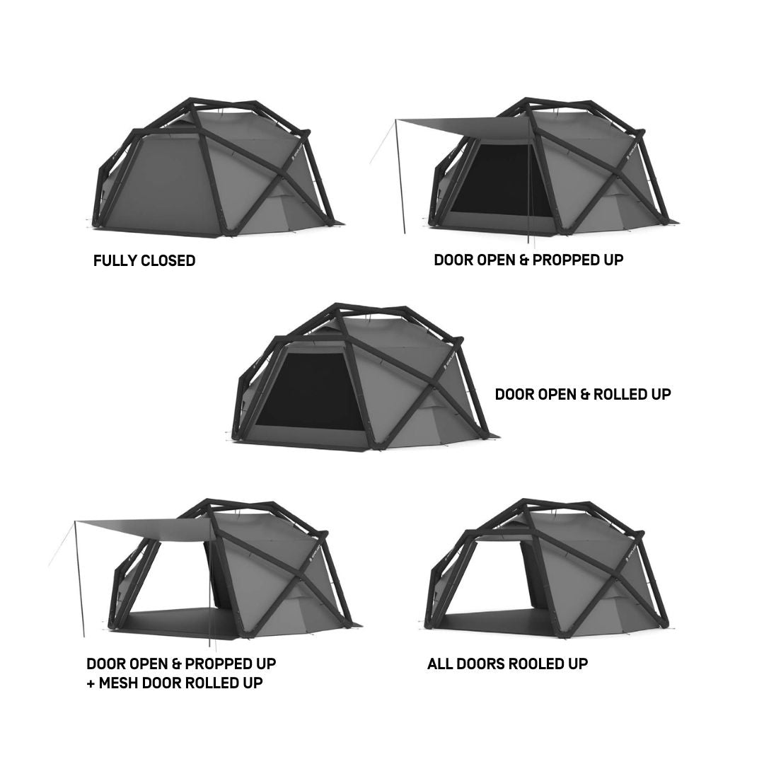 CLOUDBREAK Shelter; Black/Asphalt