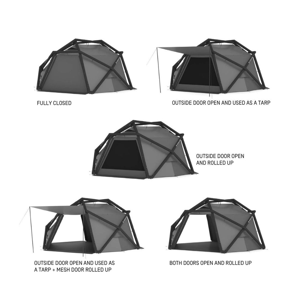 CLOUDBREAK Shelter; All Season, Black/Tactical Grey