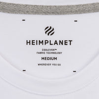 COOLEVER T-Shirt Basic, weiss