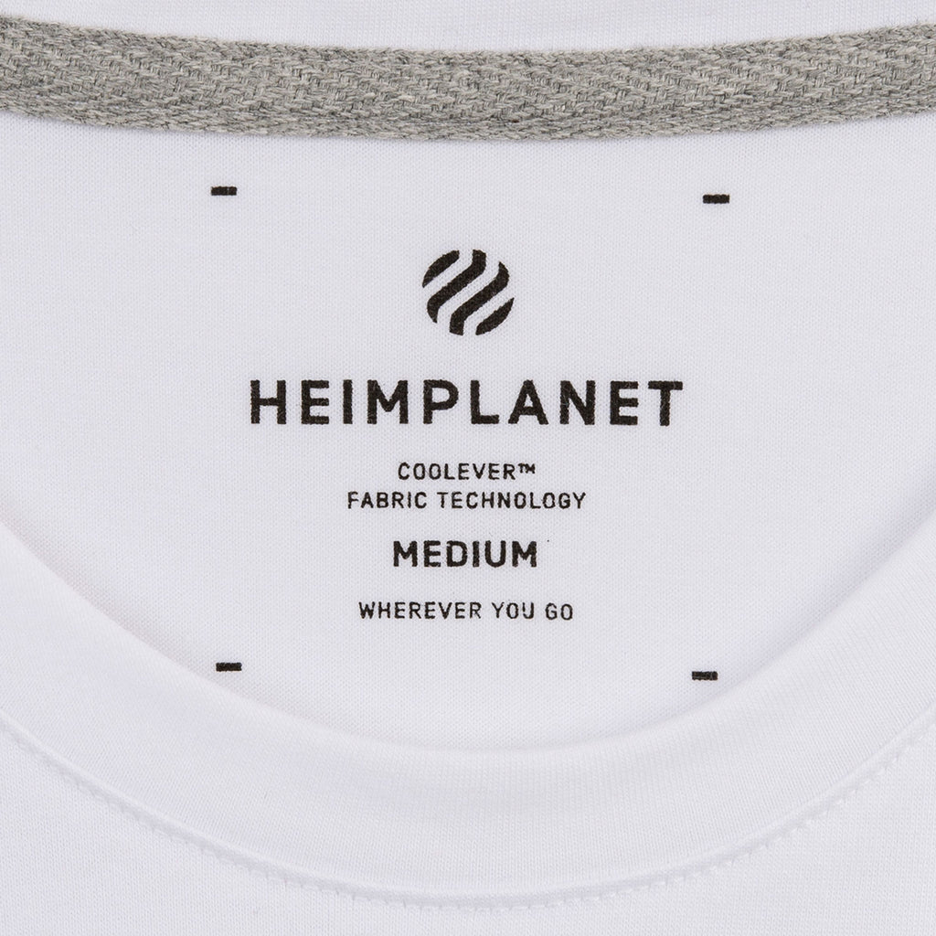 COOLEVER T-shirt Basic, white