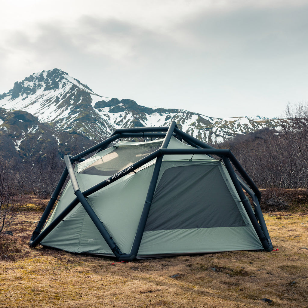 berg tent CLOUDBREAK; 4-Season, Black/Sage