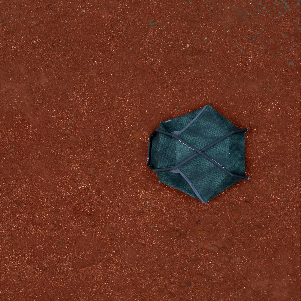 Inflatable Diamond Grid (IDG)/
Bei Fistral bestehend aus zwei sich mittig kreuzenden Luftkammern.