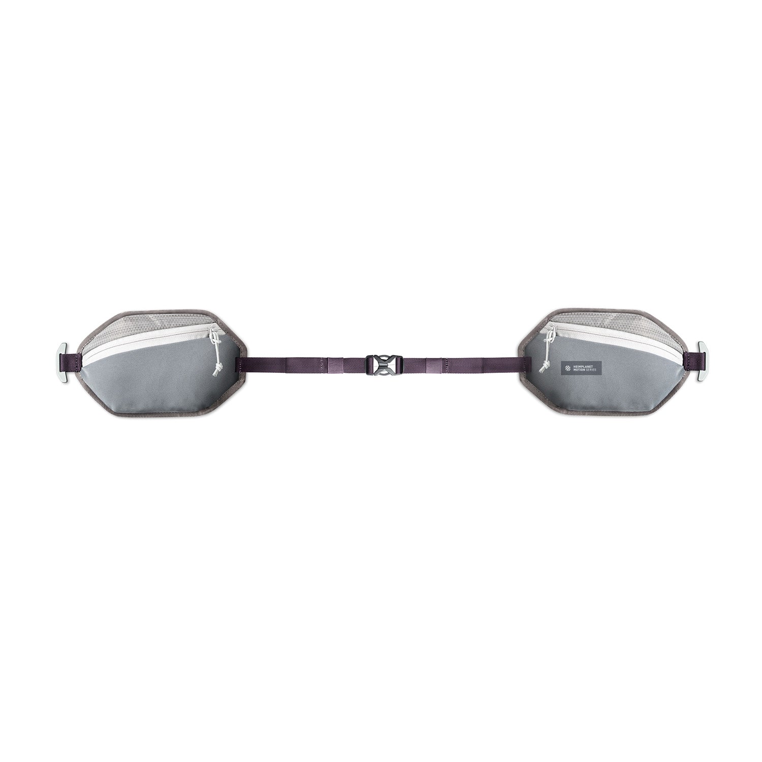 Motion Hipbelt / Pockets, hellgrau / lila