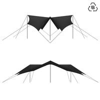 Re-stored DUSK Tarp, grau