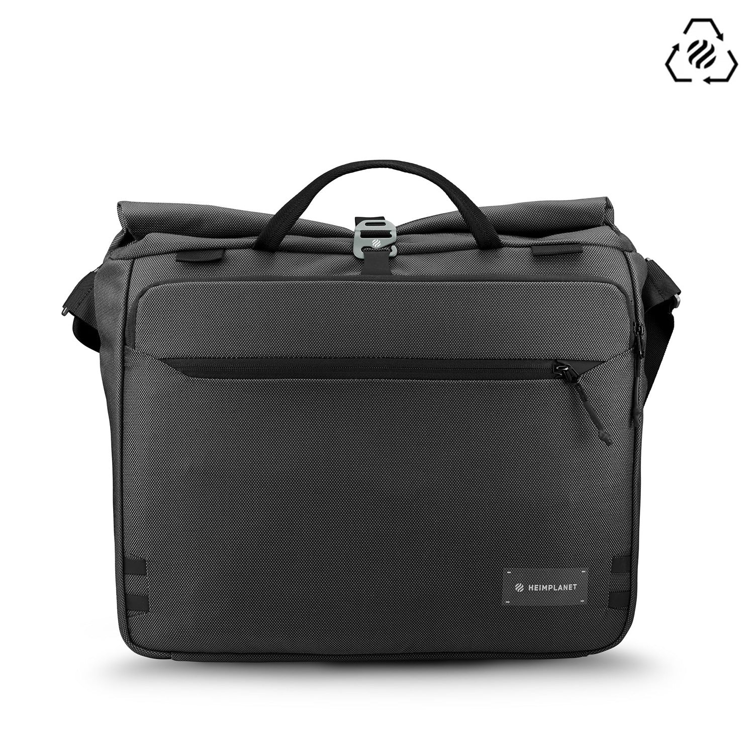 Re-stored Transit Line Roll Top Messenger Bag, castlerock