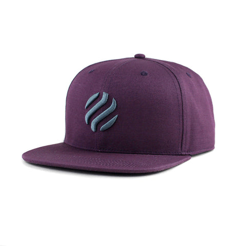 Snap Bag Logo, violett