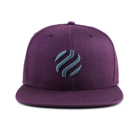 Snap Bag Logo, violett