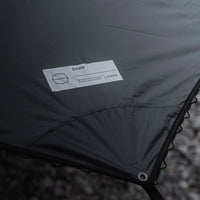 kleine tarp DAWN L Tarp; grau