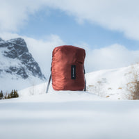 Das Zelt kommt im komprimierbaren Packsack/+ Einem zusätzlichen Aufbewahrungsbeutel.