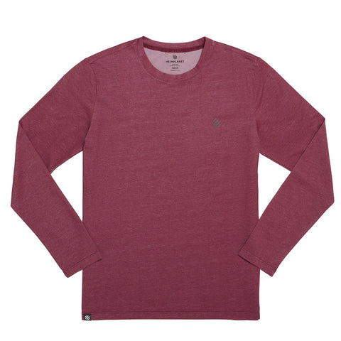 COOLEVER longsleeve reflective logo ball, eggplant