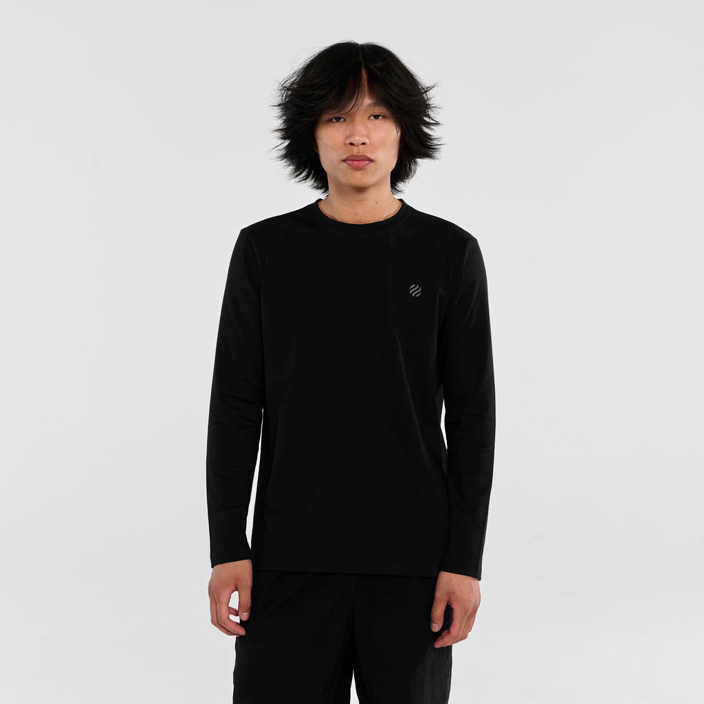 COOLEVER™ longsleeve reflective logo ball, black