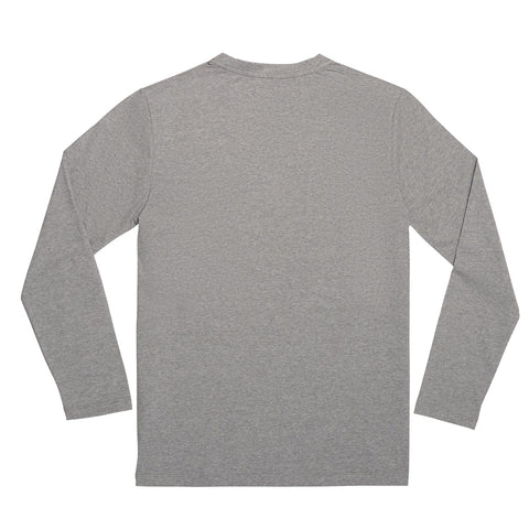 COOLEVER longsleeve reflective logo ball, heather melange