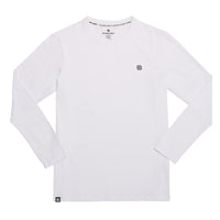 COOLEVER Longsleeve reflective logo ball, weiss