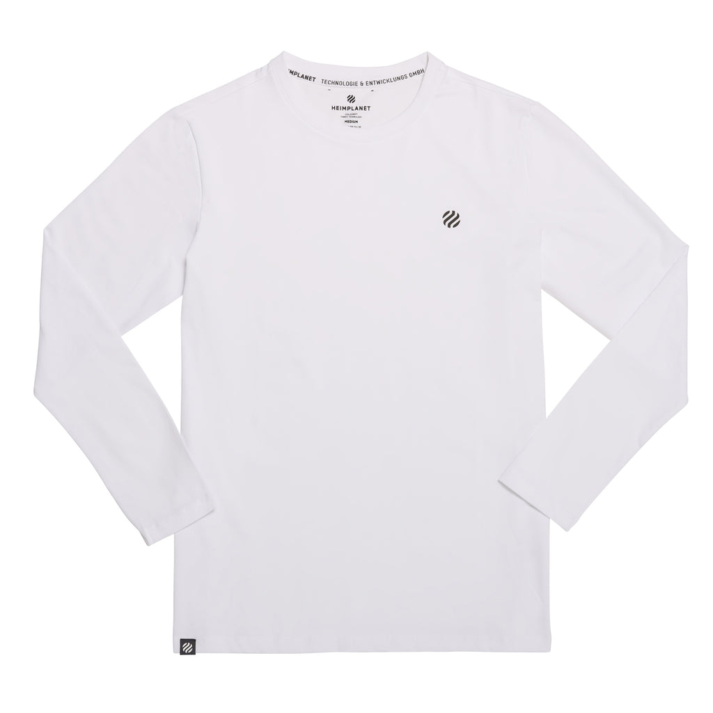 COOLEVER™ longsleeve reflective logo ball, white