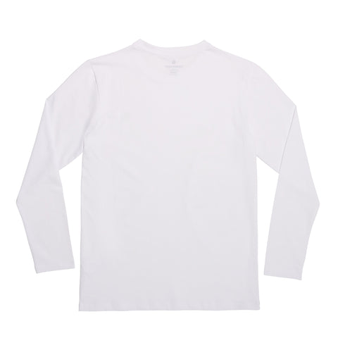 COOLEVER longsleeve reflective logo ball, white