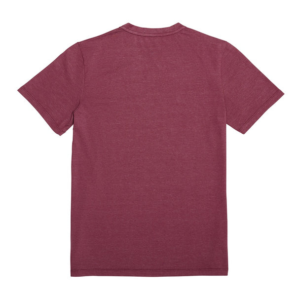 COOLEVER T-Shirt reflective logo ball, aubergine