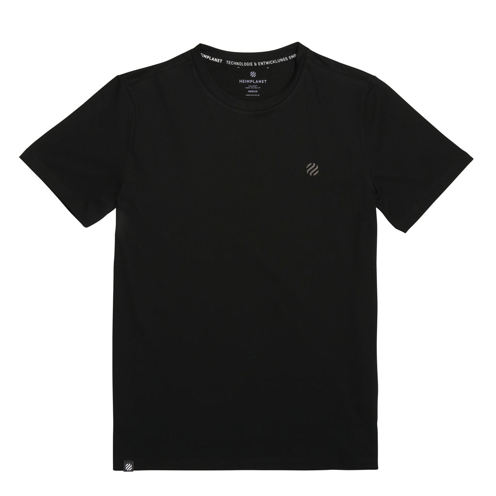 COOLEVER™ T-Shirt, reflective logo ball, noir