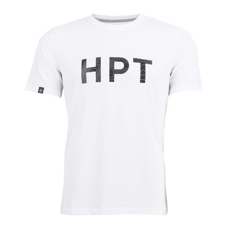COOLEVER T-shirt, logo HPT, blanc
