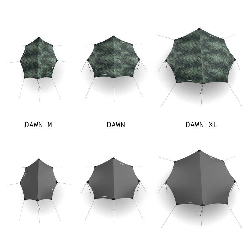 tarp vergleich DAWN XL Tarp; grau