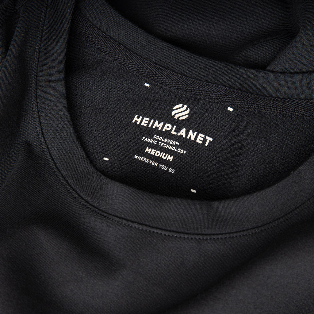 COOLEVER T-Shirt, reflective Logo Ball, noir