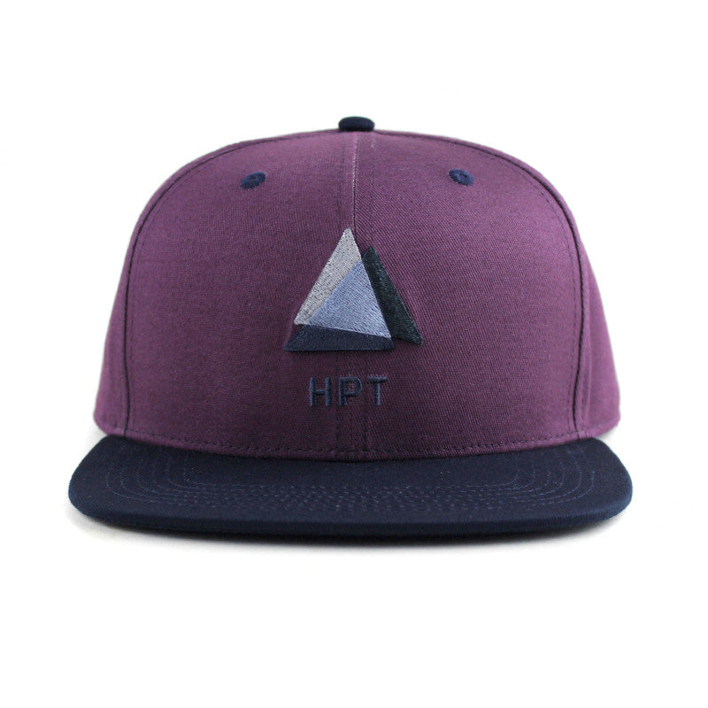 Snap bag logo, purple