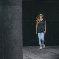 COOLEVER Tank Top basic, dark grey