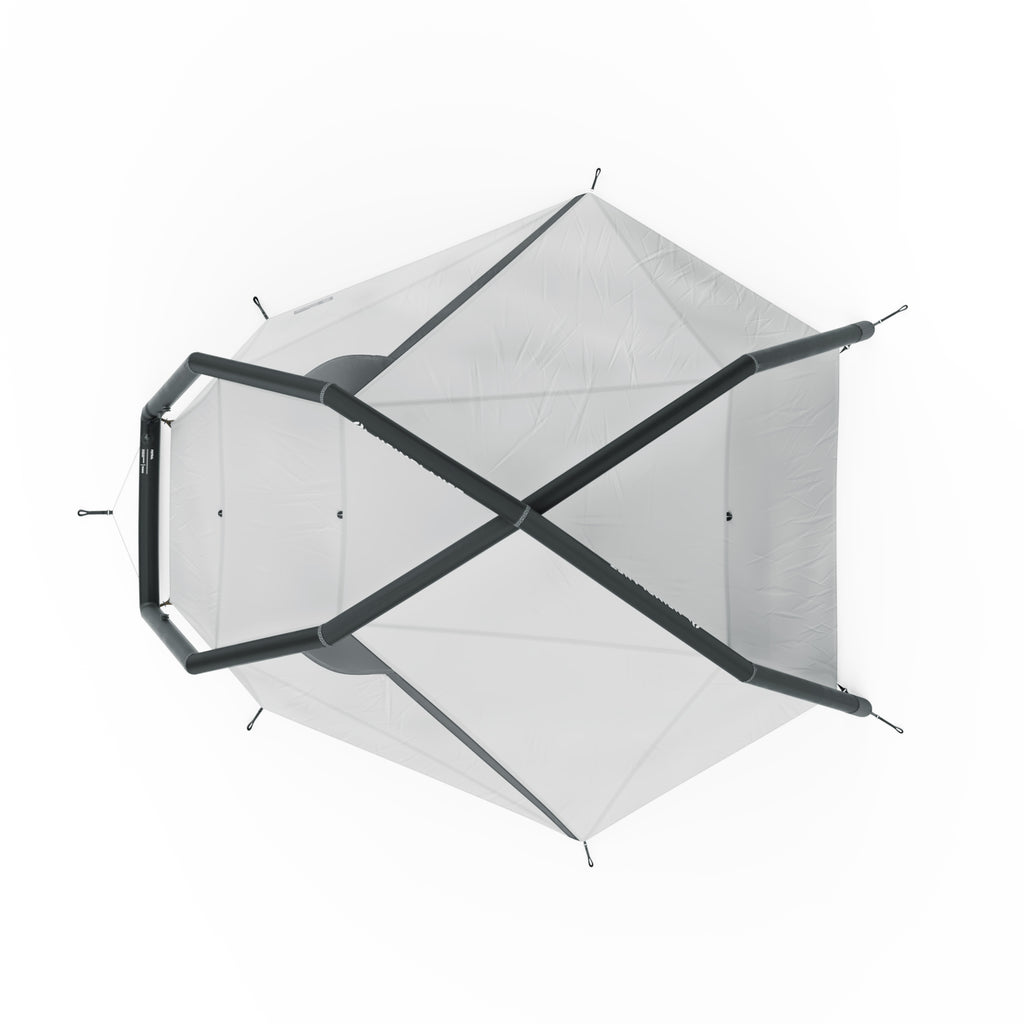 heimplanet fistral tent FISTRAL; 3-Season, Black/Gray