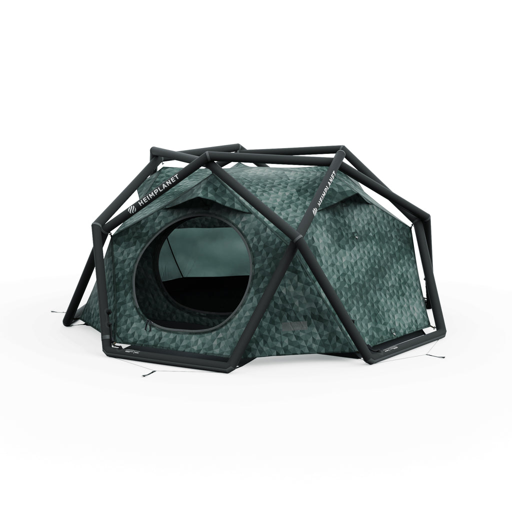 aufblasbares zelt the cave THE CAVE; 3-Season, Black/Cairo Camo