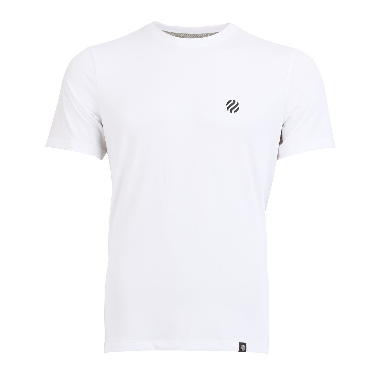 COOLEVER T-shirt reflective Logo Ball, white